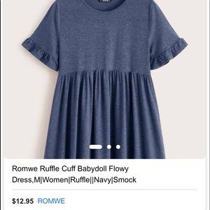 SHEIN babydoll flowy dress